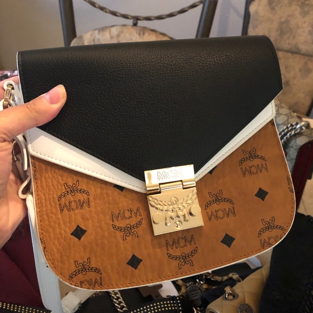 PATRICIA SMALL Visetos MCM BAG